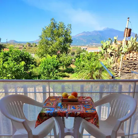 Casa Del Sole Con Vista Sull'etna A 200 Mt Dal Mare * Acireale